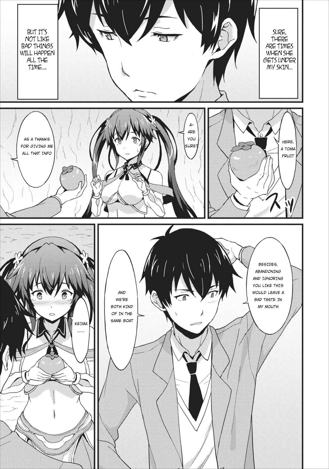 Taberu Dake de Level-Up! Damegami to Issho ni Isekai Musou Chapter 1 - Page 20