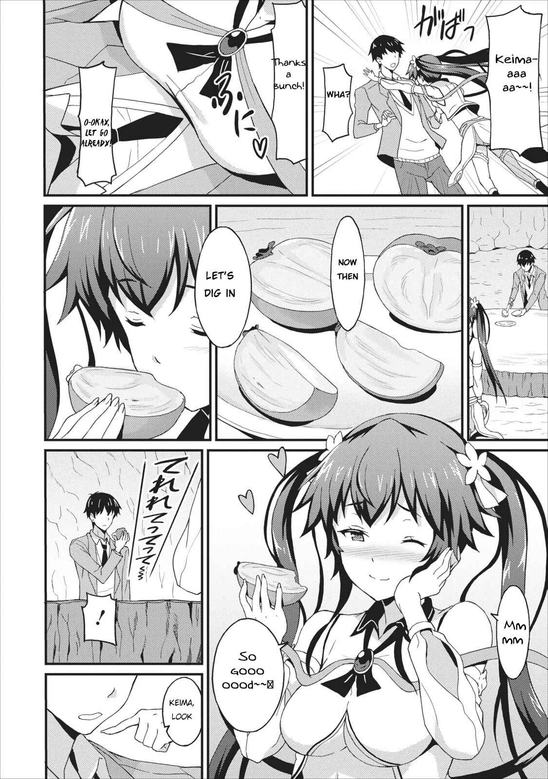 Taberu Dake de Level-Up! Damegami to Issho ni Isekai Musou Chapter 1 - Page 21