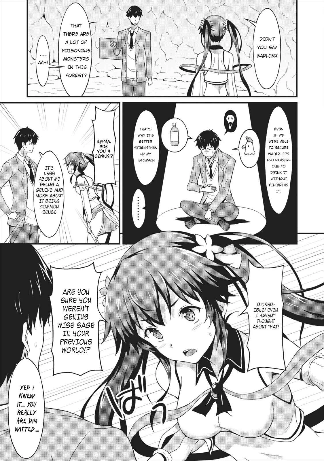 Taberu Dake de Level-Up! Damegami to Issho ni Isekai Musou Chapter 1 - Page 26