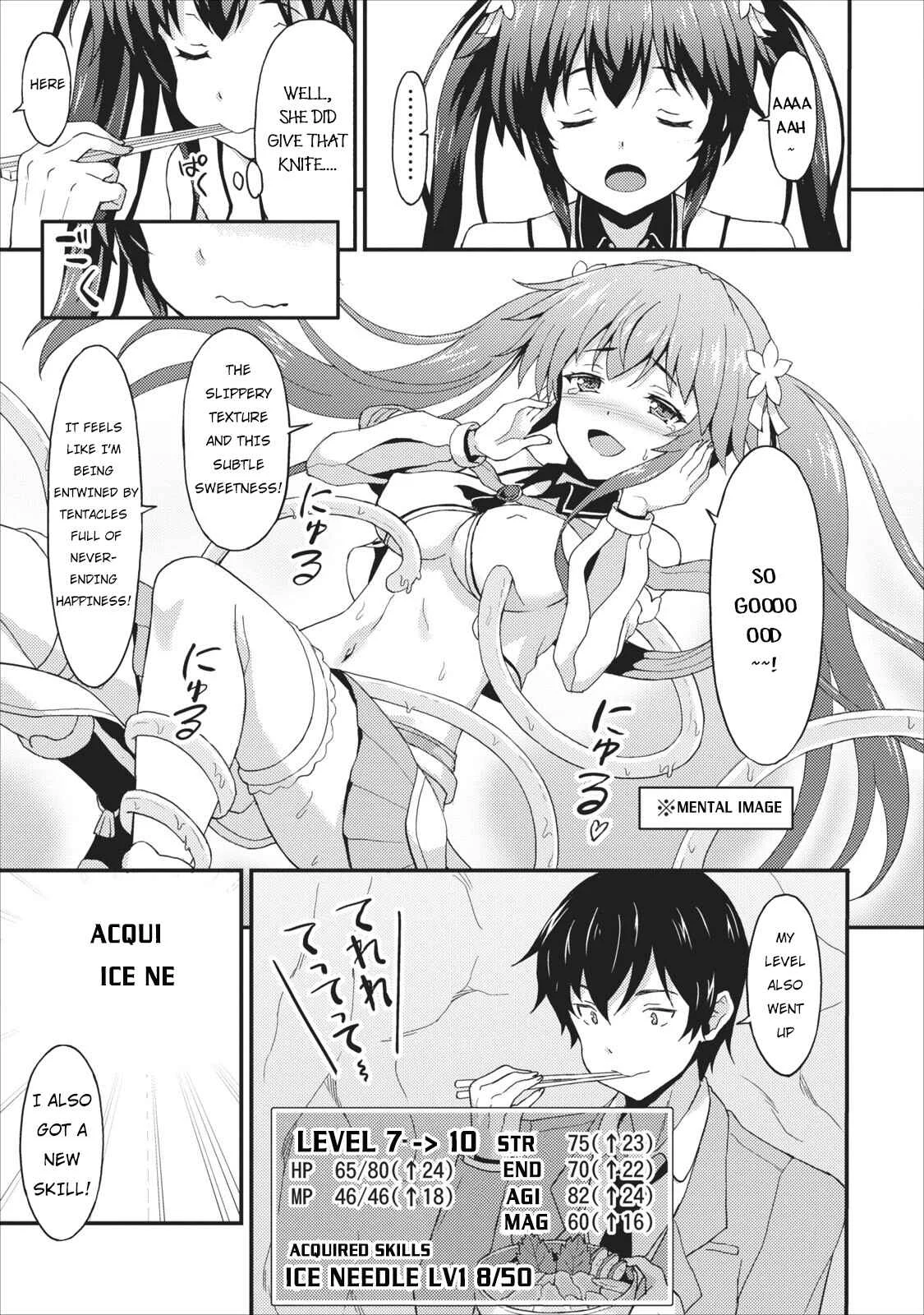 Taberu Dake de Level-Up! Damegami to Issho ni Isekai Musou Chapter 1 - Page 36
