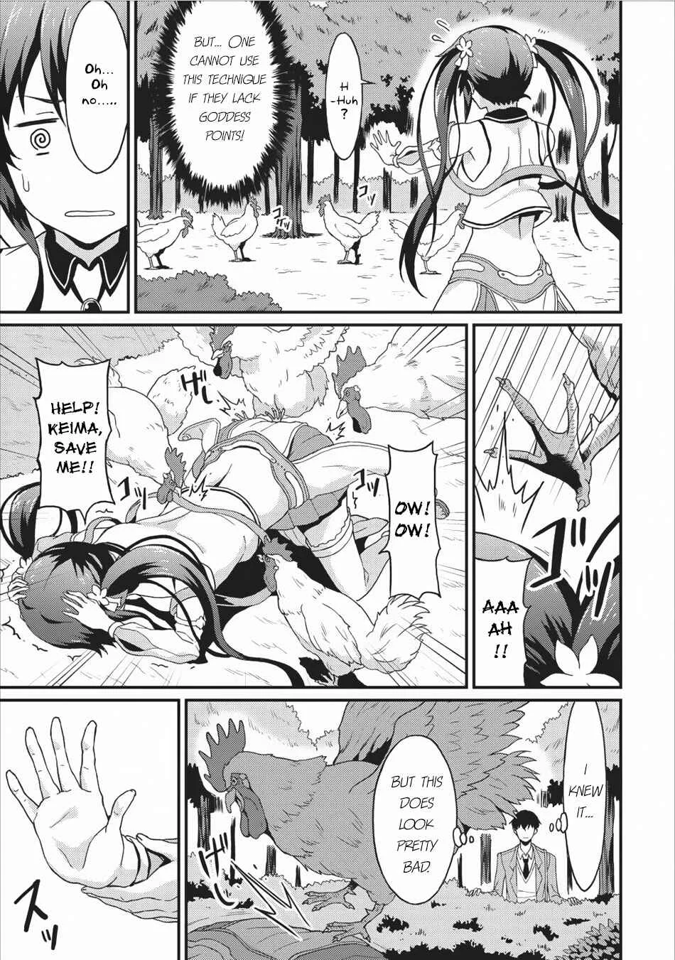 Taberu Dake de Level-Up! Damegami to Issho ni Isekai Musou Chapter 2: The Four Heavenly Kings of the Forest - Page 6