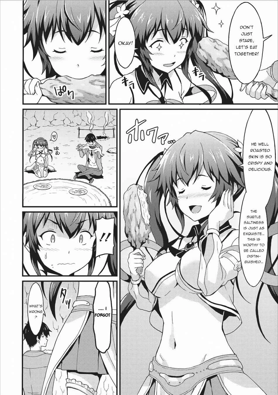 Taberu Dake de Level-Up! Damegami to Issho ni Isekai Musou Chapter 2: The Four Heavenly Kings of the Forest - Page 15