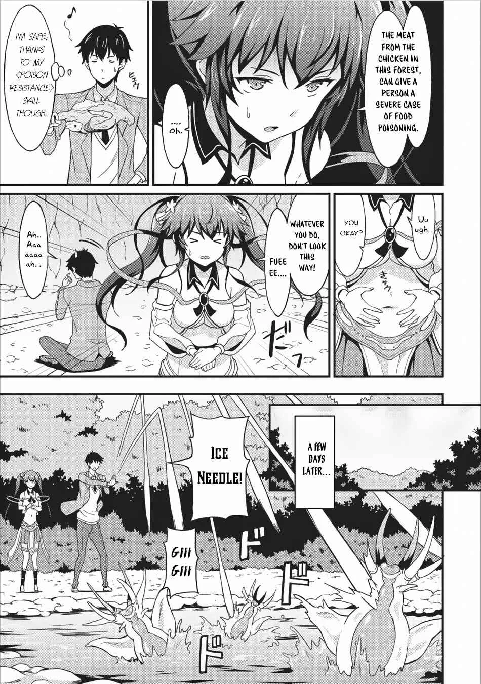 Taberu Dake de Level-Up! Damegami to Issho ni Isekai Musou Chapter 2: The Four Heavenly Kings of the Forest - Page 16