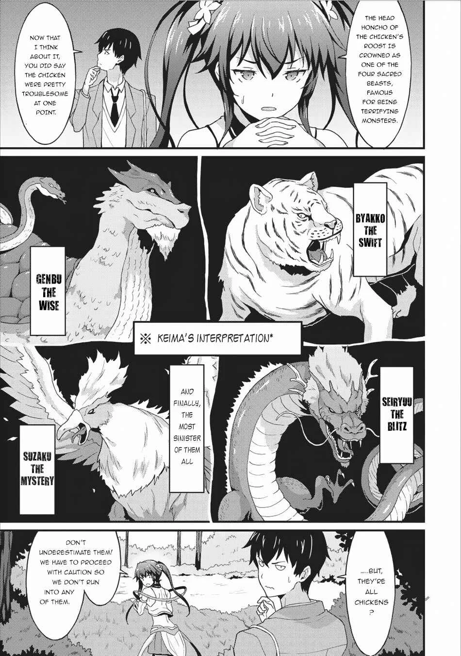 Taberu Dake de Level-Up! Damegami to Issho ni Isekai Musou Chapter 2: The Four Heavenly Kings of the Forest - Page 18
