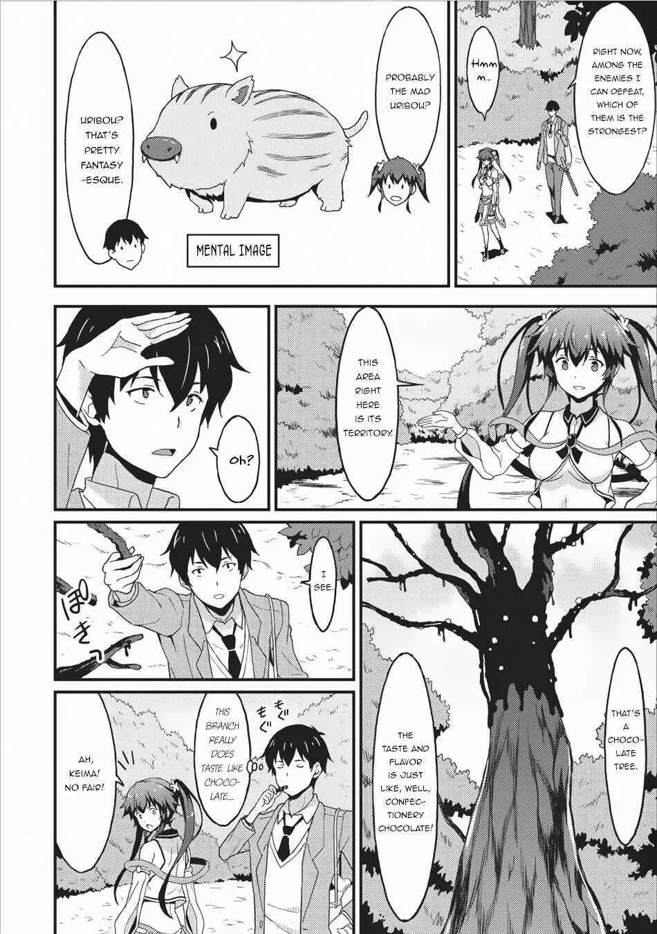 Taberu Dake de Level-Up! Damegami to Issho ni Isekai Musou Chapter 2: The Four Heavenly Kings of the Forest - Page 25