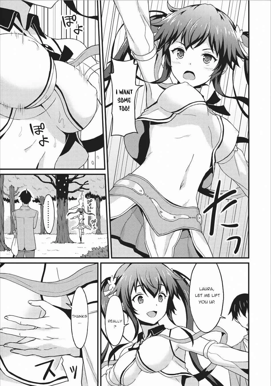 Taberu Dake de Level-Up! Damegami to Issho ni Isekai Musou Chapter 2: The Four Heavenly Kings of the Forest - Page 26