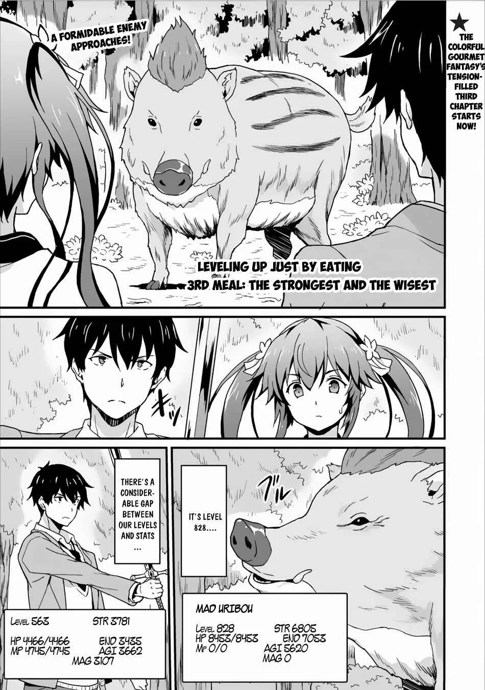 Taberu Dake de Level-Up! Damegami to Issho ni Isekai Musou Chapter 3: The Strongest And The Wisest - Page 2