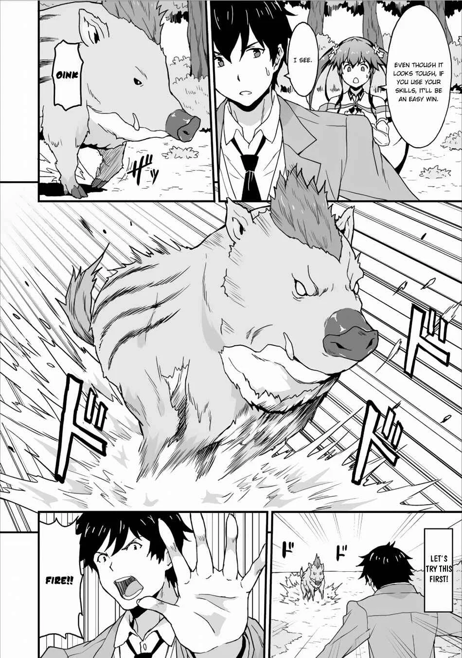 Taberu Dake de Level-Up! Damegami to Issho ni Isekai Musou Chapter 3: The Strongest And The Wisest - Page 3