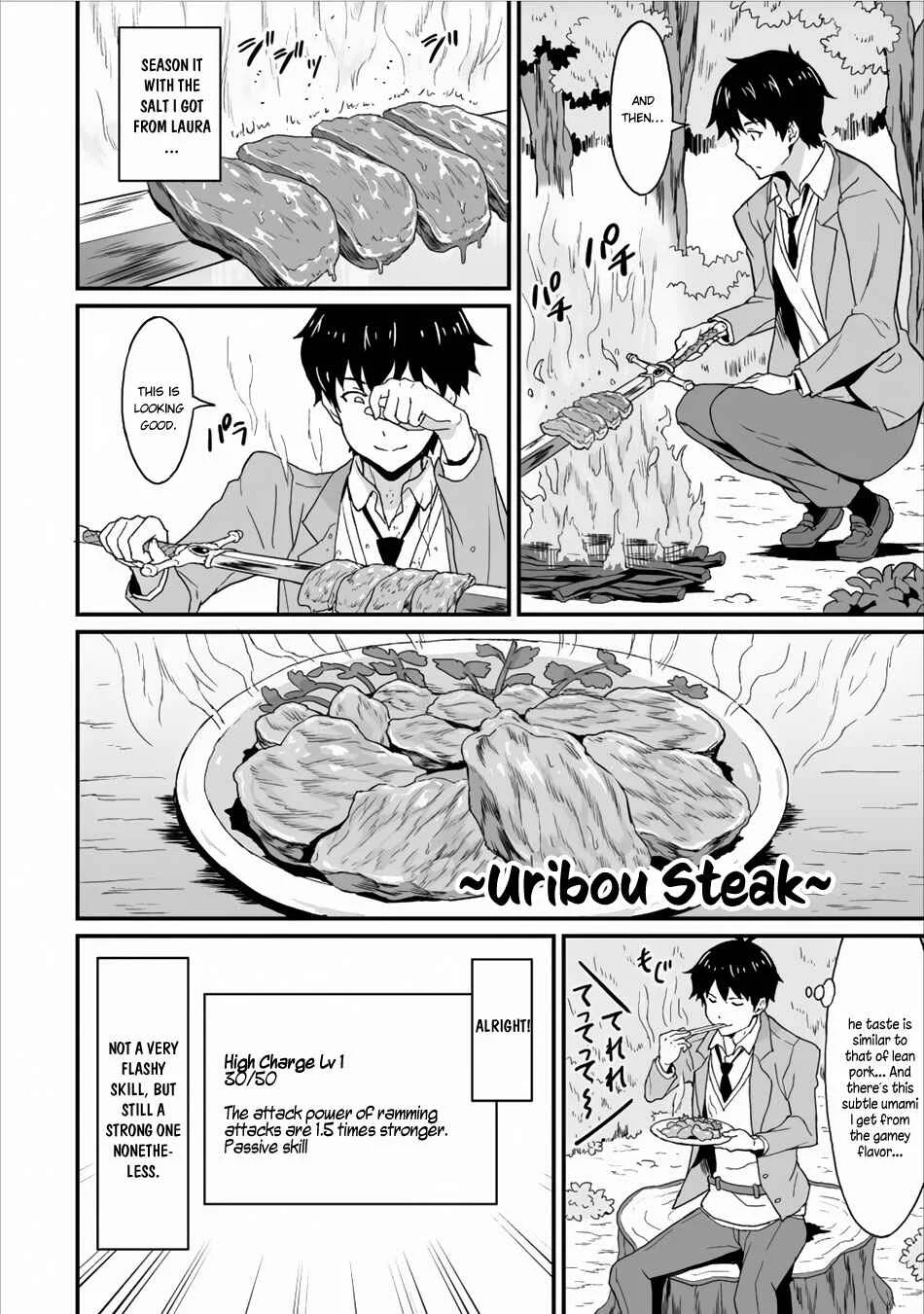 Taberu Dake de Level-Up! Damegami to Issho ni Isekai Musou Chapter 3: The Strongest And The Wisest - Page 7