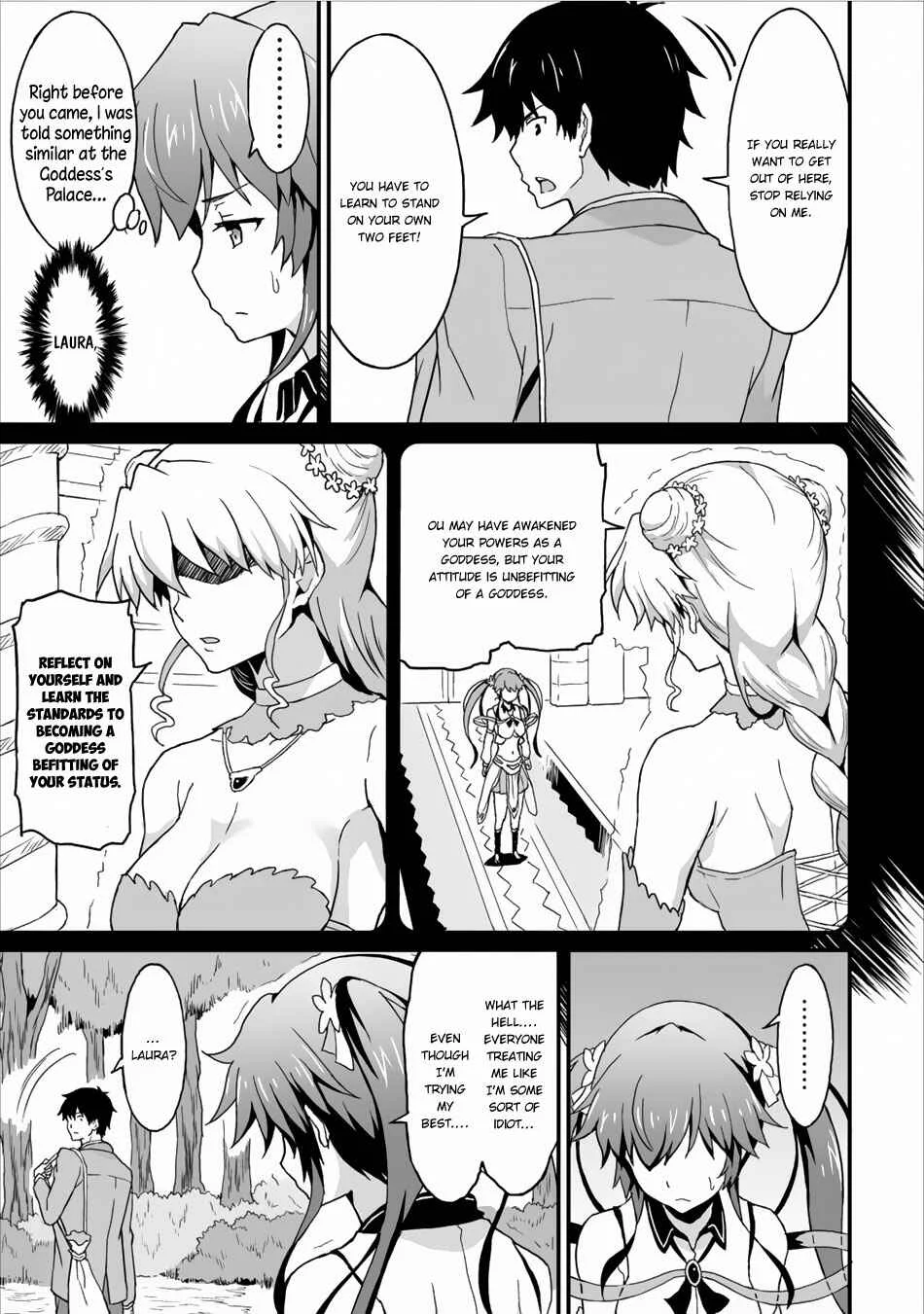 Taberu Dake de Level-Up! Damegami to Issho ni Isekai Musou Chapter 3: The Strongest And The Wisest - Page 21