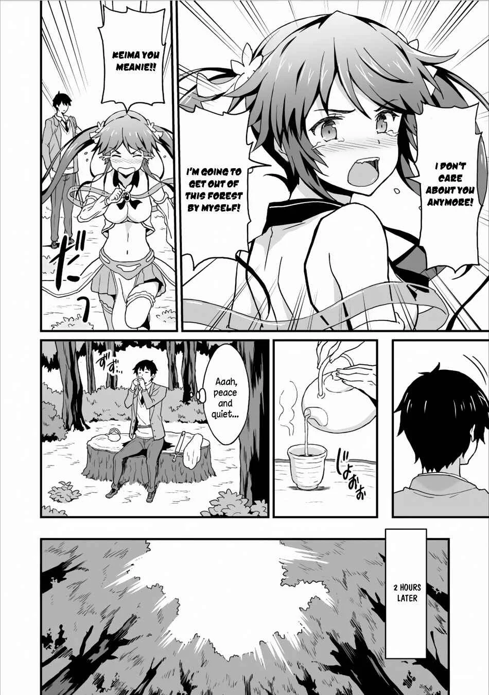 Taberu Dake de Level-Up! Damegami to Issho ni Isekai Musou Chapter 3: The Strongest And The Wisest - Page 22