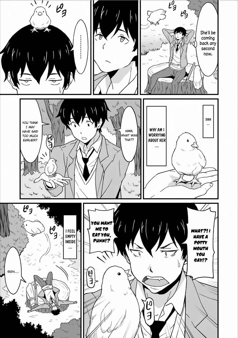 Taberu Dake de Level-Up! Damegami to Issho ni Isekai Musou Chapter 3: The Strongest And The Wisest - Page 23