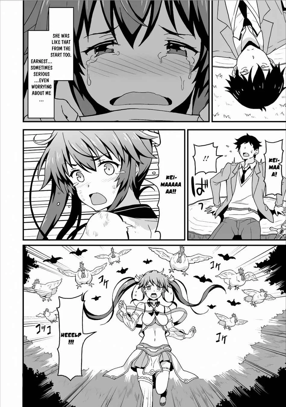 Taberu Dake de Level-Up! Damegami to Issho ni Isekai Musou Chapter 3: The Strongest And The Wisest - Page 24