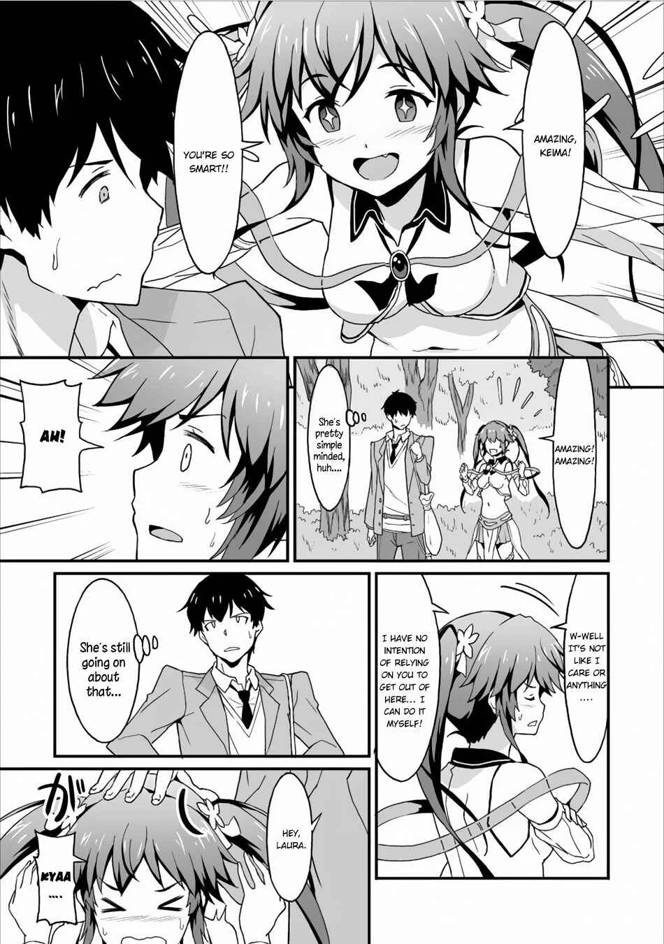 Taberu Dake de Level-Up! Damegami to Issho ni Isekai Musou Chapter 3: The Strongest And The Wisest - Page 29