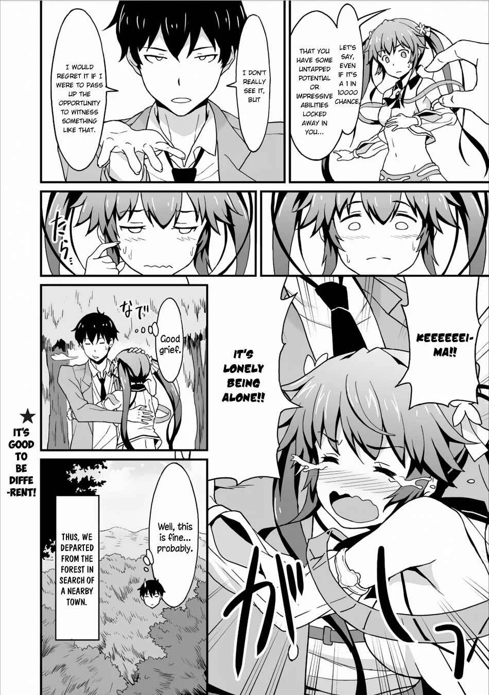 Taberu Dake de Level-Up! Damegami to Issho ni Isekai Musou Chapter 3: The Strongest And The Wisest - Page 30