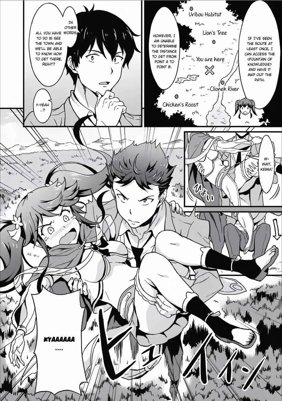 Taberu Dake de Level-Up! Damegami to Issho ni Isekai Musou Chapter 4: Setting Forth To A New Town - Page 3