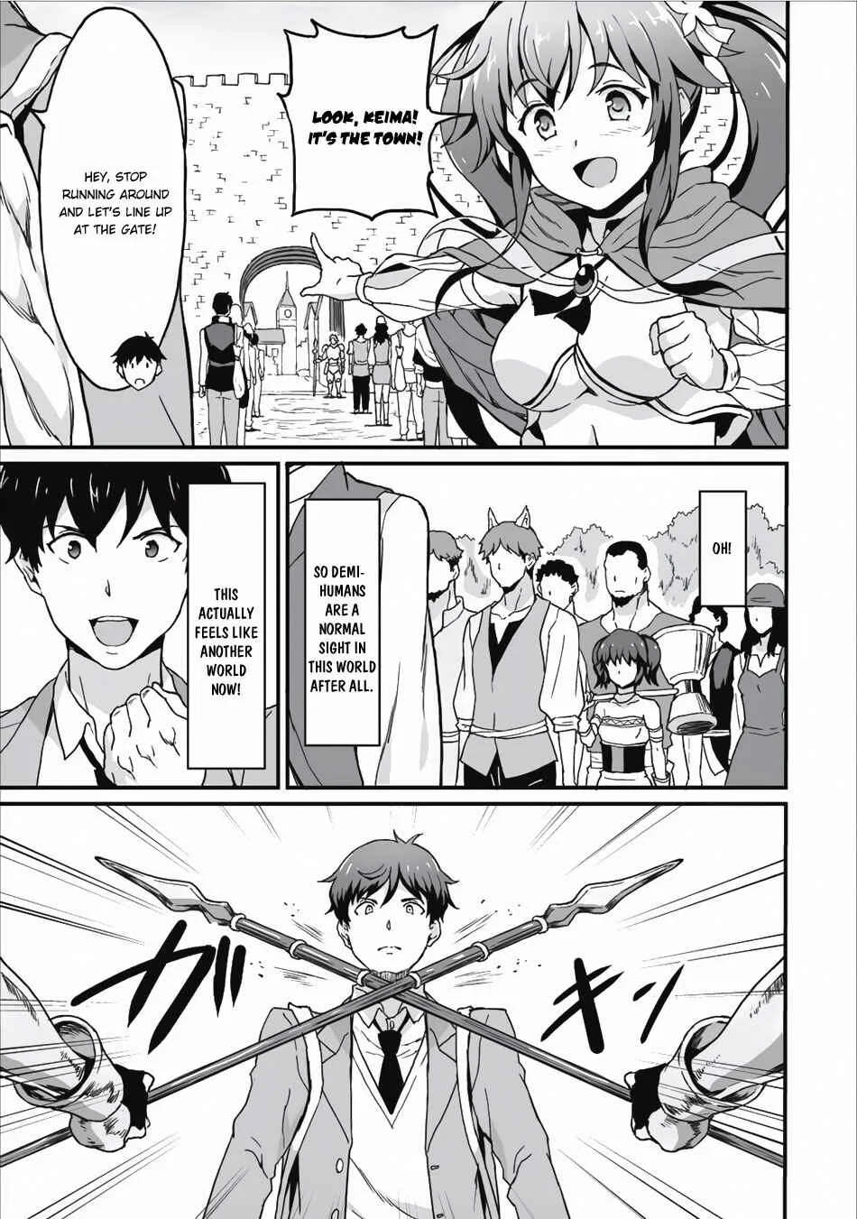 Taberu Dake de Level-Up! Damegami to Issho ni Isekai Musou Chapter 4: Setting Forth To A New Town - Page 6