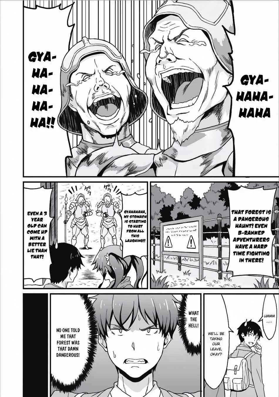 Taberu Dake de Level-Up! Damegami to Issho ni Isekai Musou Chapter 4: Setting Forth To A New Town - Page 9