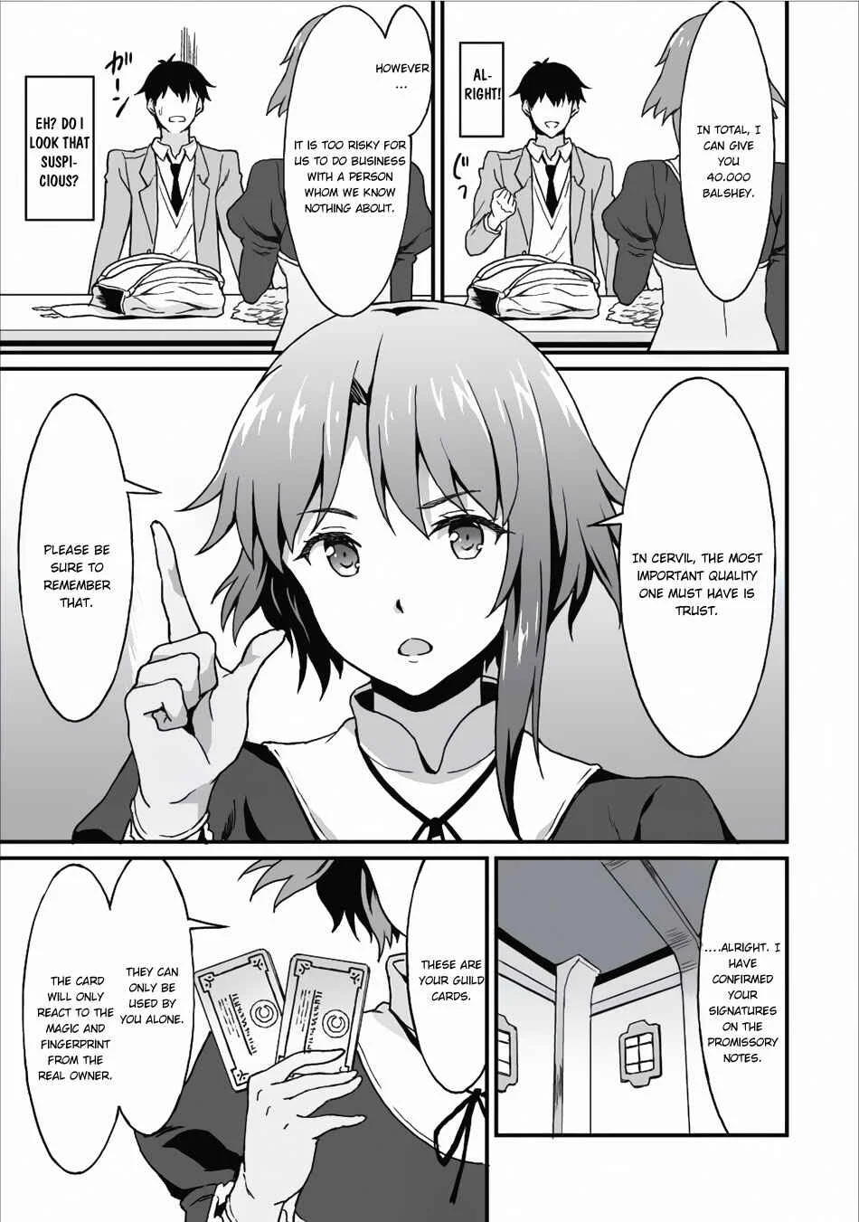 Taberu Dake de Level-Up! Damegami to Issho ni Isekai Musou Chapter 4: Setting Forth To A New Town - Page 14