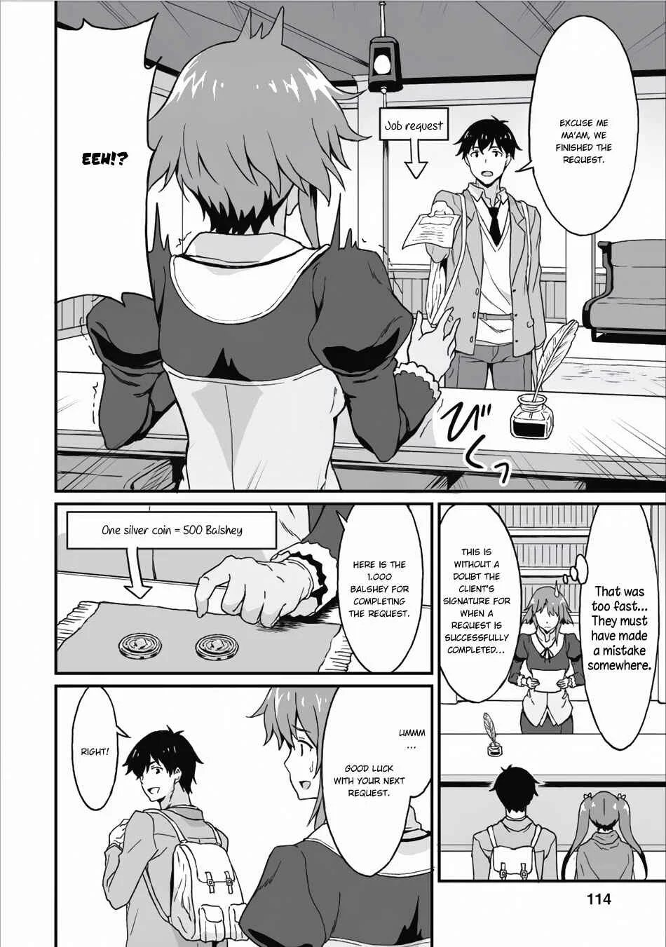 Taberu Dake de Level-Up! Damegami to Issho ni Isekai Musou Chapter 4: Setting Forth To A New Town - Page 17