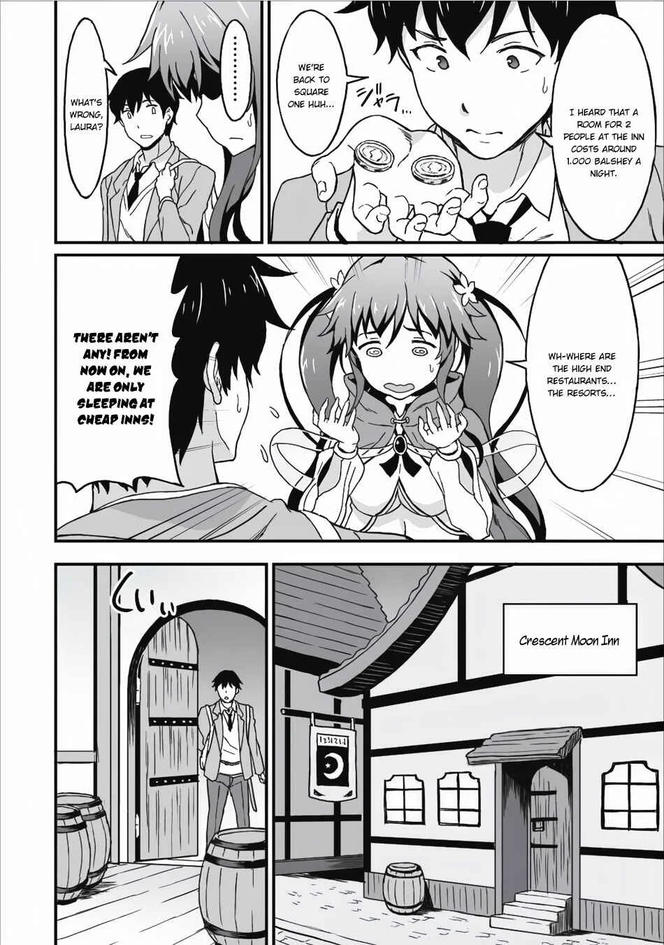 Taberu Dake de Level-Up! Damegami to Issho ni Isekai Musou Chapter 4: Setting Forth To A New Town - Page 19