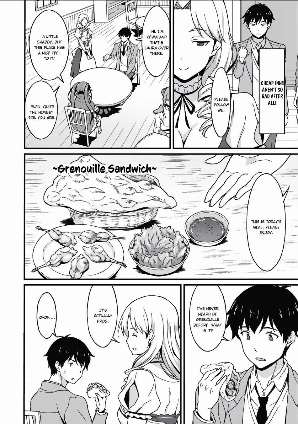Taberu Dake de Level-Up! Damegami to Issho ni Isekai Musou Chapter 4: Setting Forth To A New Town - Page 21