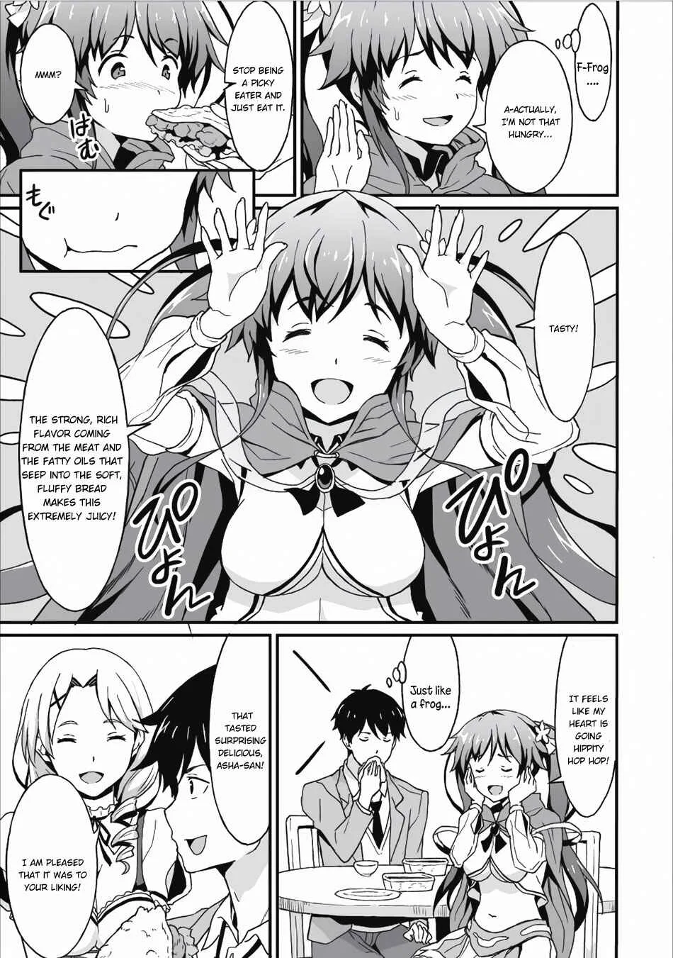 Taberu Dake de Level-Up! Damegami to Issho ni Isekai Musou Chapter 4: Setting Forth To A New Town - Page 22