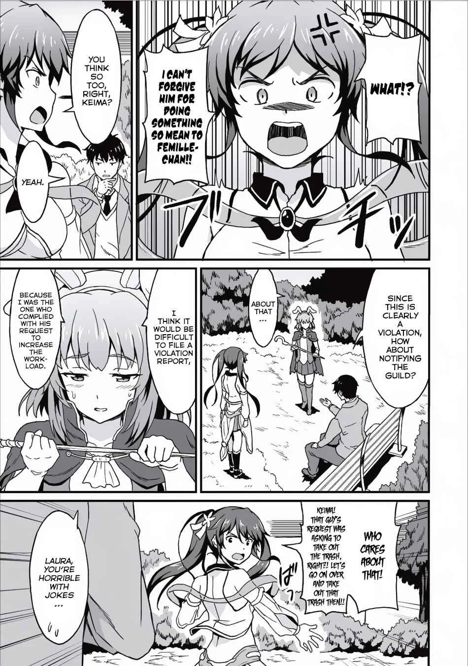 Taberu Dake de Level-Up! Damegami to Issho ni Isekai Musou Chapter 5: Be Careful About Shady Requests! - Page 16