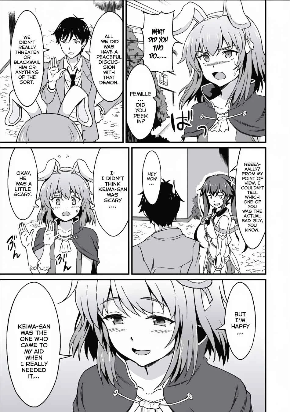 Taberu Dake de Level-Up! Damegami to Issho ni Isekai Musou Chapter 5: Be Careful About Shady Requests! - Page 28