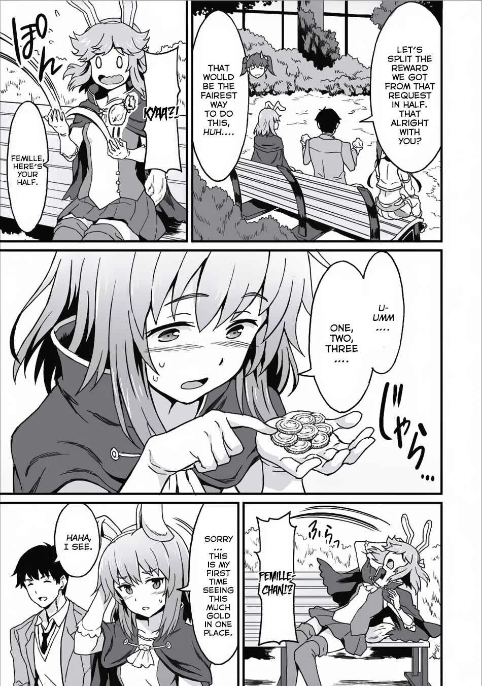 Taberu Dake de Level-Up! Damegami to Issho ni Isekai Musou Chapter 5: Be Careful About Shady Requests! - Page 30