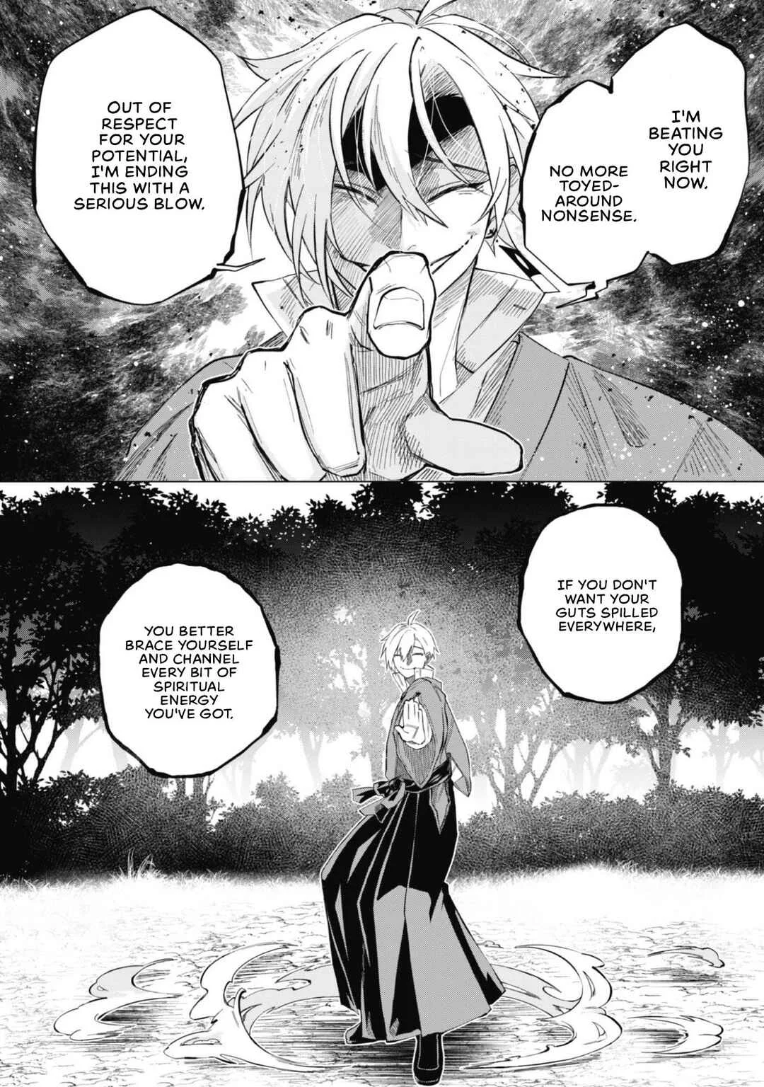 Taimashi Tensei ~Kakoku na Eroge Sekai de Kitsunegao no Kansaiben na Shouwaru Otoko wa Donai Surya Ee desu ka?~ Chapter 1: A man named Naoshi Katsumichi, First-Class Exorcist - Page 39