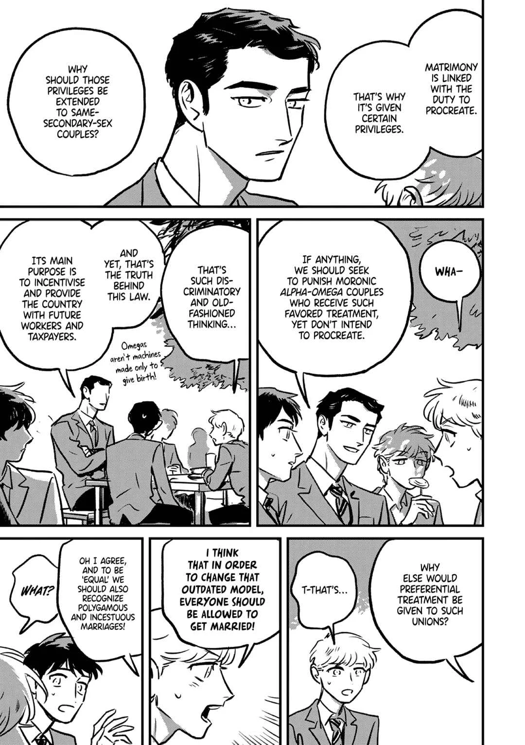 Takatora-kun to Omegatachi Chapter 3 - Page 13