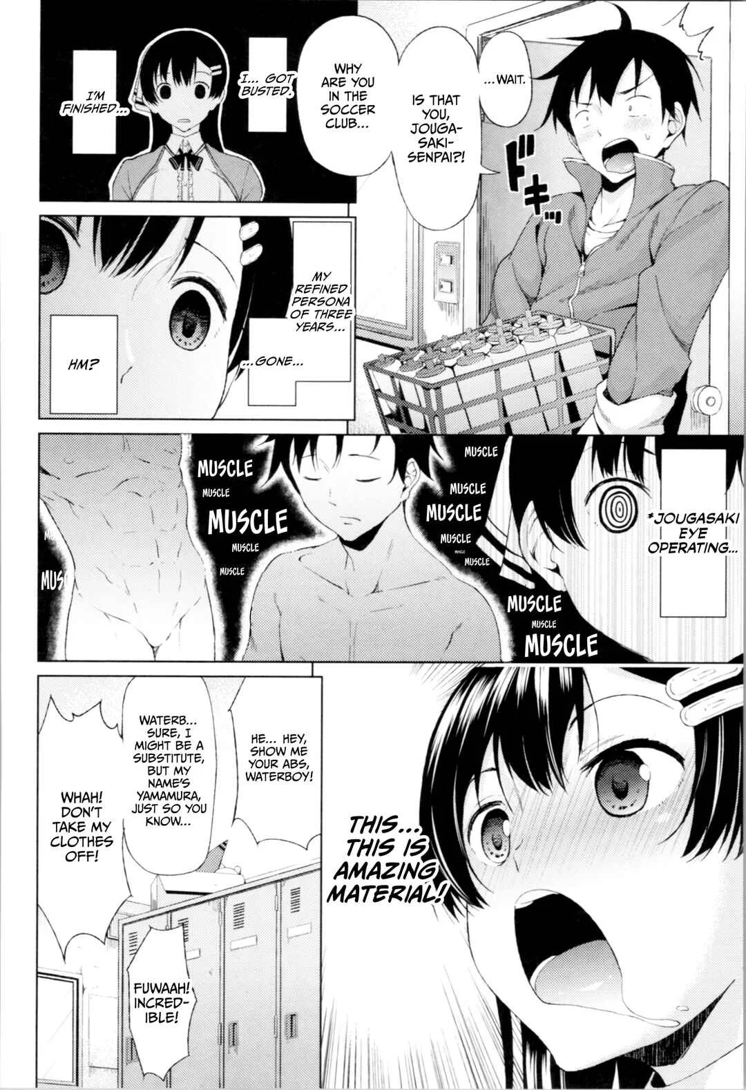 Taputapu Man-Chitsu Chapter 1: Jougaki Karin's MUSCLE COLLECTION 1 - Page 10