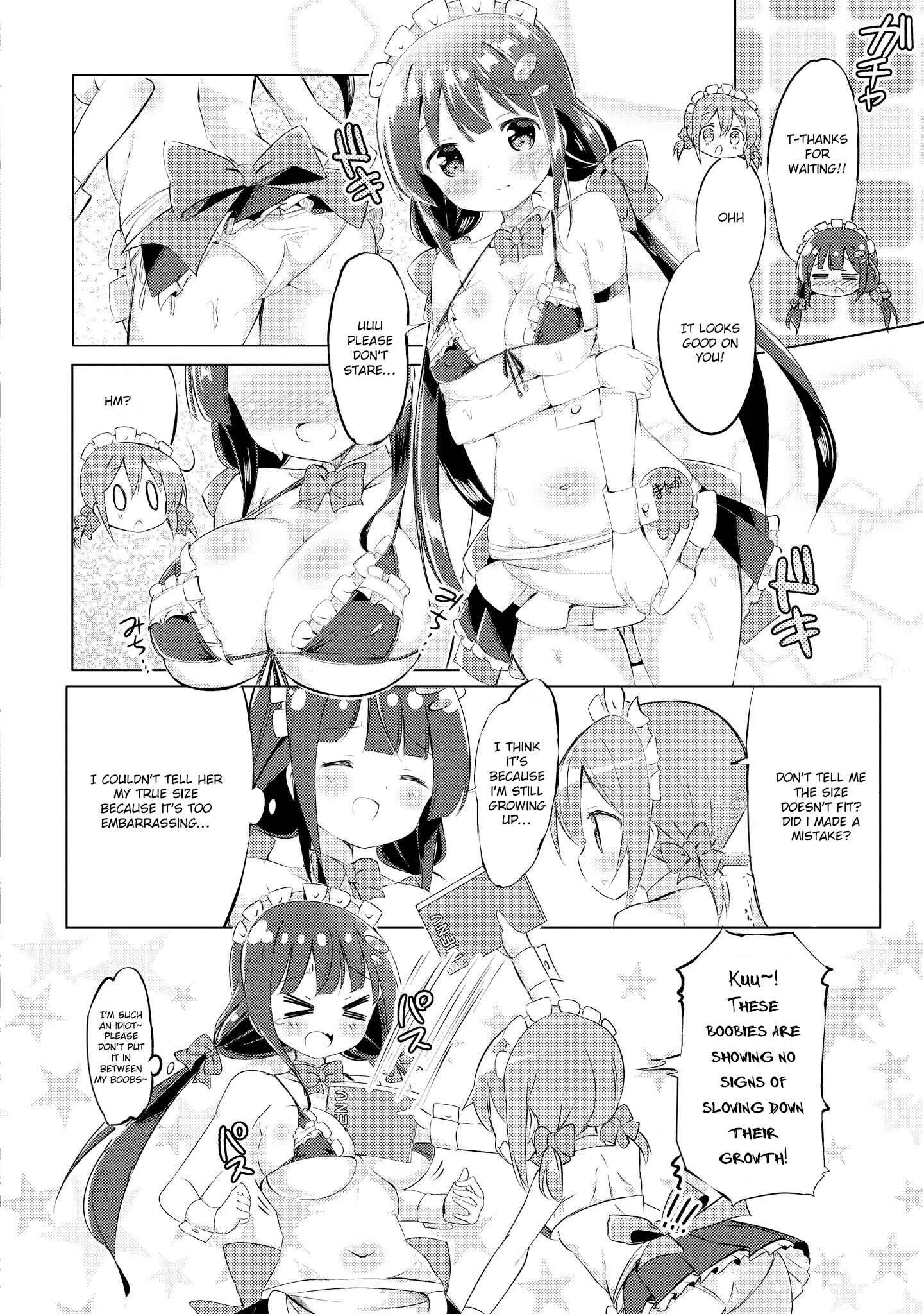 Tawawa na Oppai wa Suki desu ka? Kyonyuu Shoujo Anthology Comic Chapter 3: The First Part Time Job - Page 6