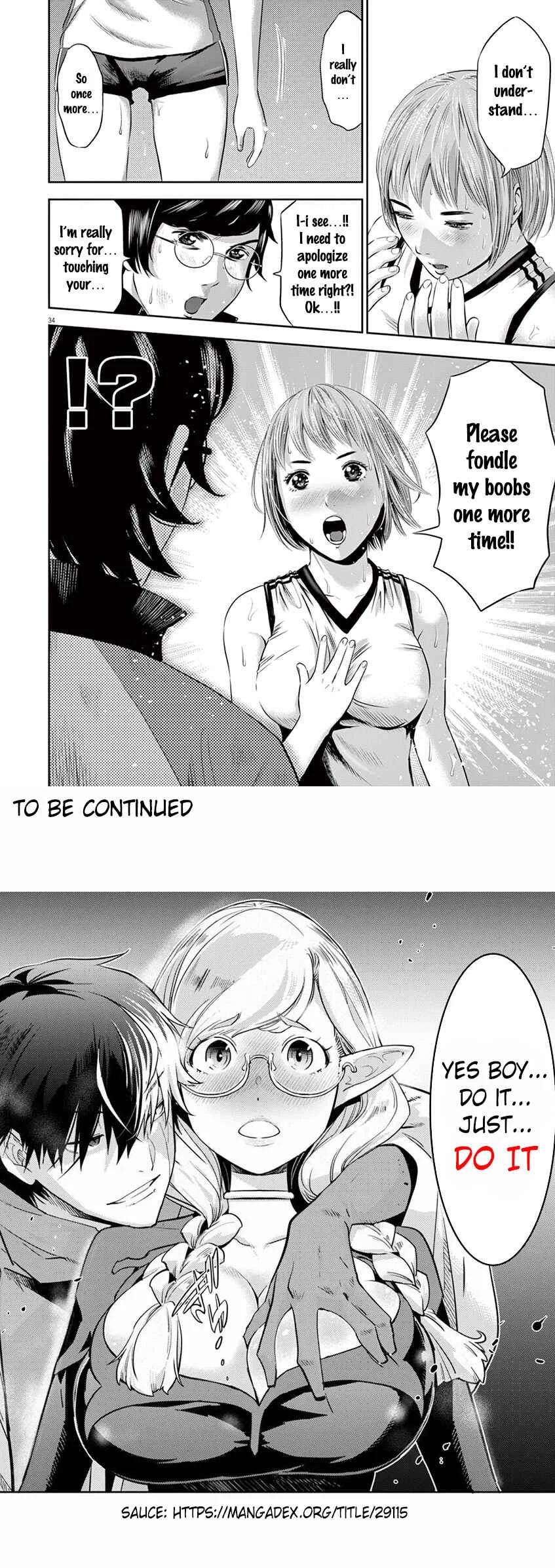 Te no Hira ni Ai o! Chapter 2: Dream Or Dead - Page 34