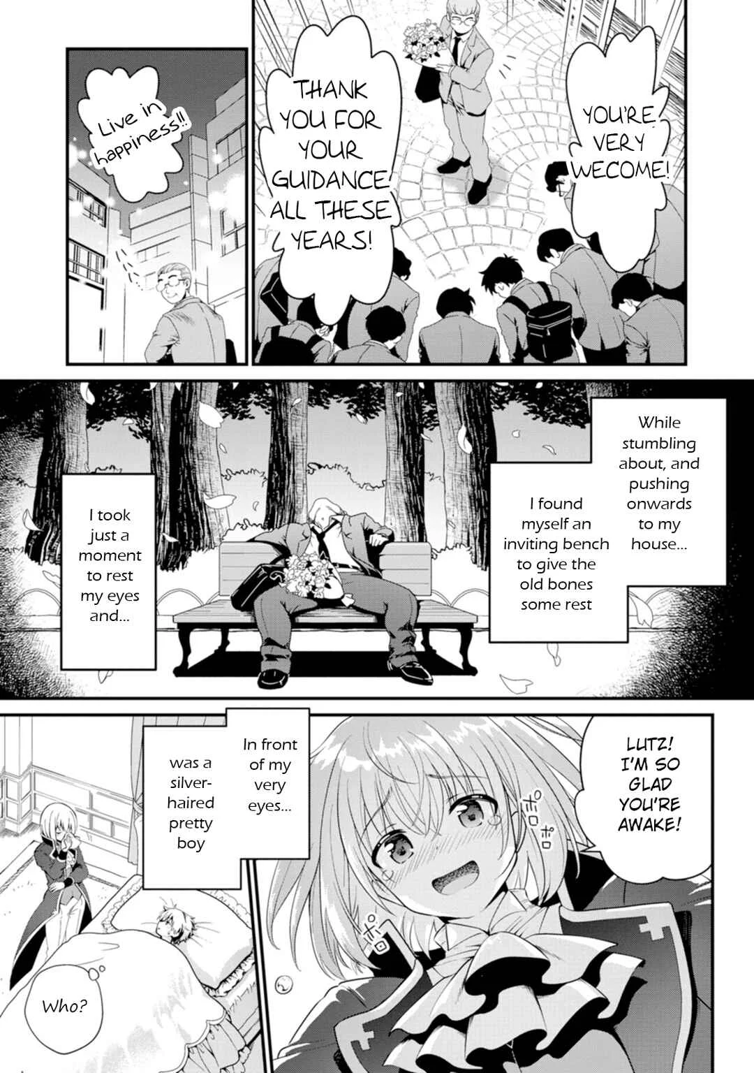 Teinen-go wa Isekai de Taneuma Seikatsu Chapter 1 - Page 4