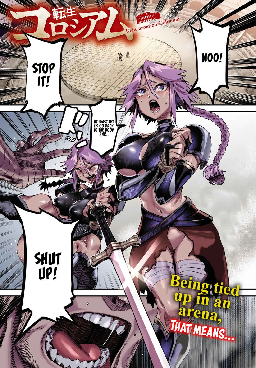 Tensei Coliseum: Saijaku Skill de Saikyou no Onna-tachi o Koryaku Shite Dorei Harem Tsukurimasu Chapter 1: Aren’t My Skills Too Much of a Small Fry...? - Page 3