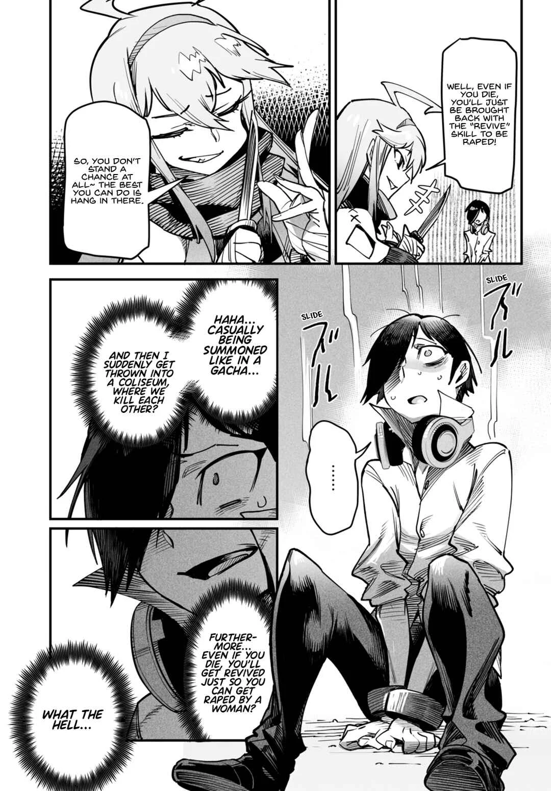 Tensei Coliseum: Saijaku Skill de Saikyou no Onna-tachi o Koryaku Shite Dorei Harem Tsukurimasu Chapter 1: Aren’t My Skills Too Much of a Small Fry...? - Page 34