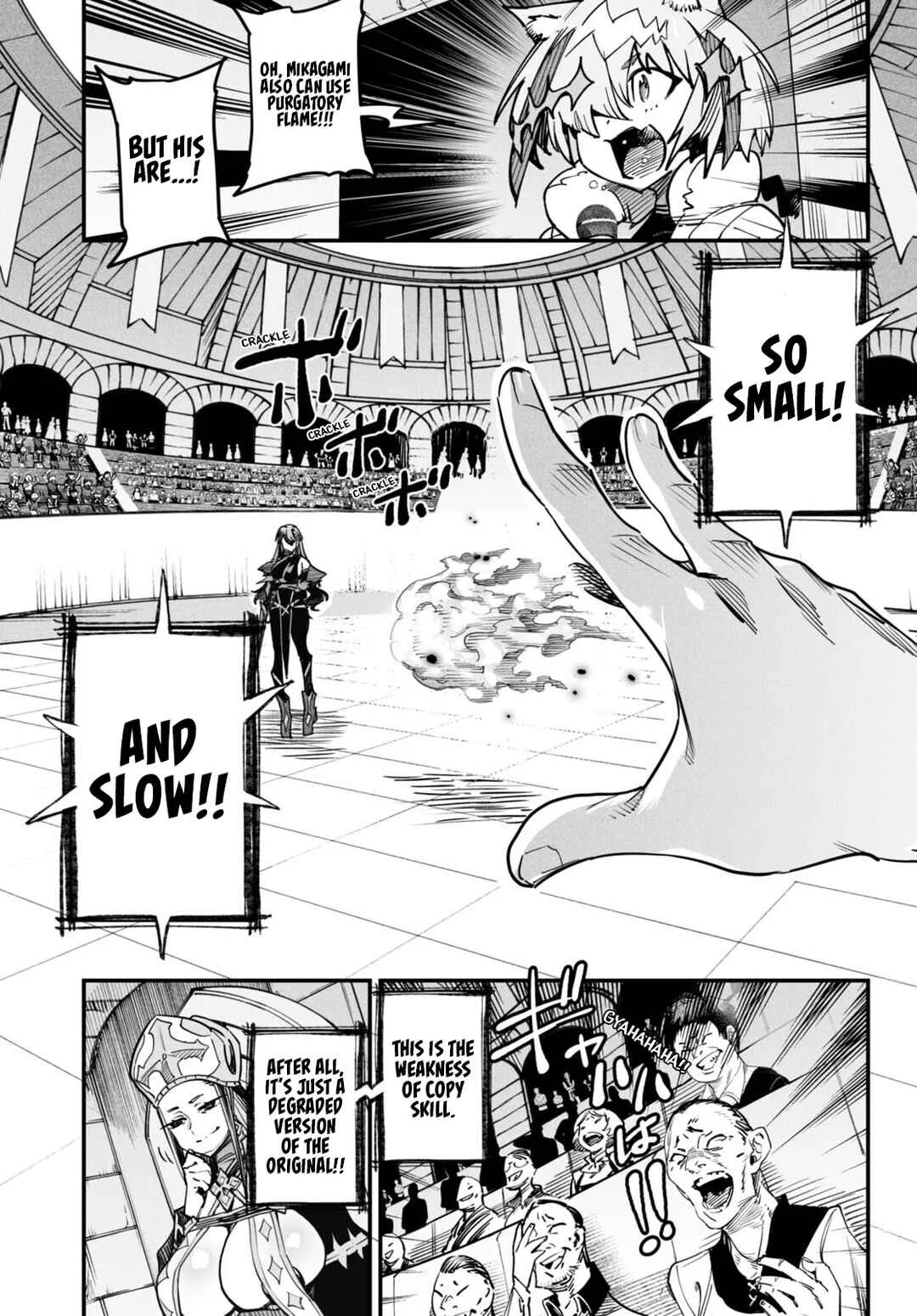 Tensei Coliseum: Saijaku Skill de Saikyou no Onna-tachi o Koryaku Shite Dorei Harem Tsukurimasu Chapter 2: Getting Down On Your Knees - Page 12