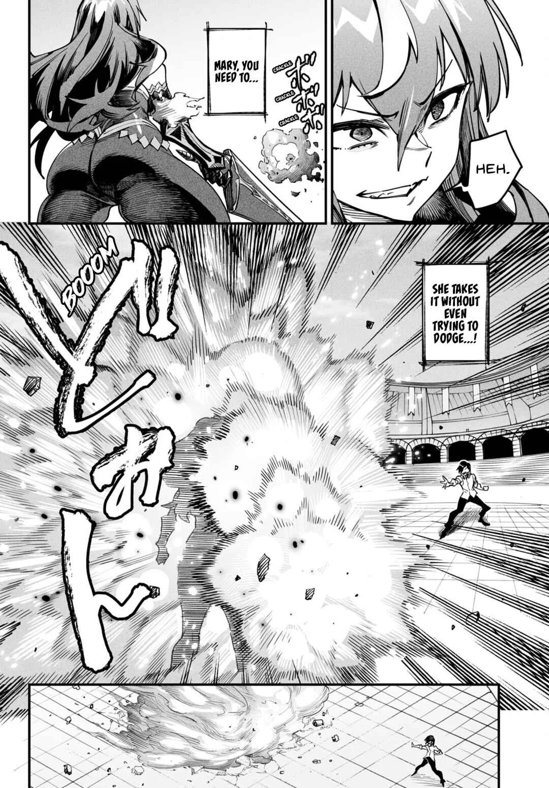 Tensei Coliseum: Saijaku Skill de Saikyou no Onna-tachi o Koryaku Shite Dorei Harem Tsukurimasu Chapter 2: Getting Down On Your Knees - Page 13