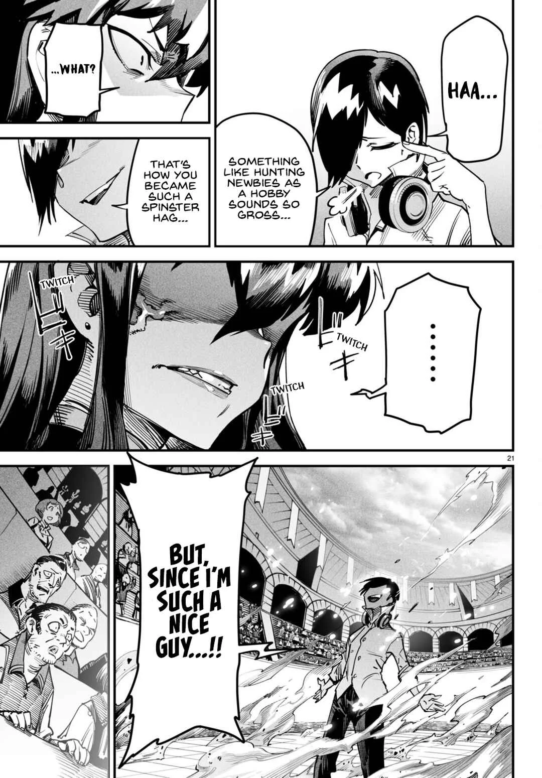Tensei Coliseum: Saijaku Skill de Saikyou no Onna-tachi o Koryaku Shite Dorei Harem Tsukurimasu Chapter 2: Getting Down On Your Knees - Page 22