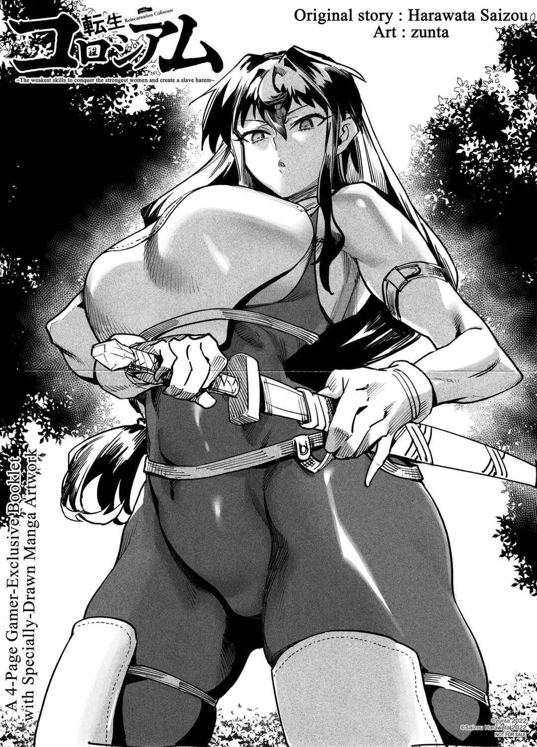 Tensei Coliseum: Saijaku Skill de Saikyou no Onna-tachi o Koryaku Shite Dorei Harem Tsukurimasu Chapter 3.5: Volume 1 Booklet - Page 3
