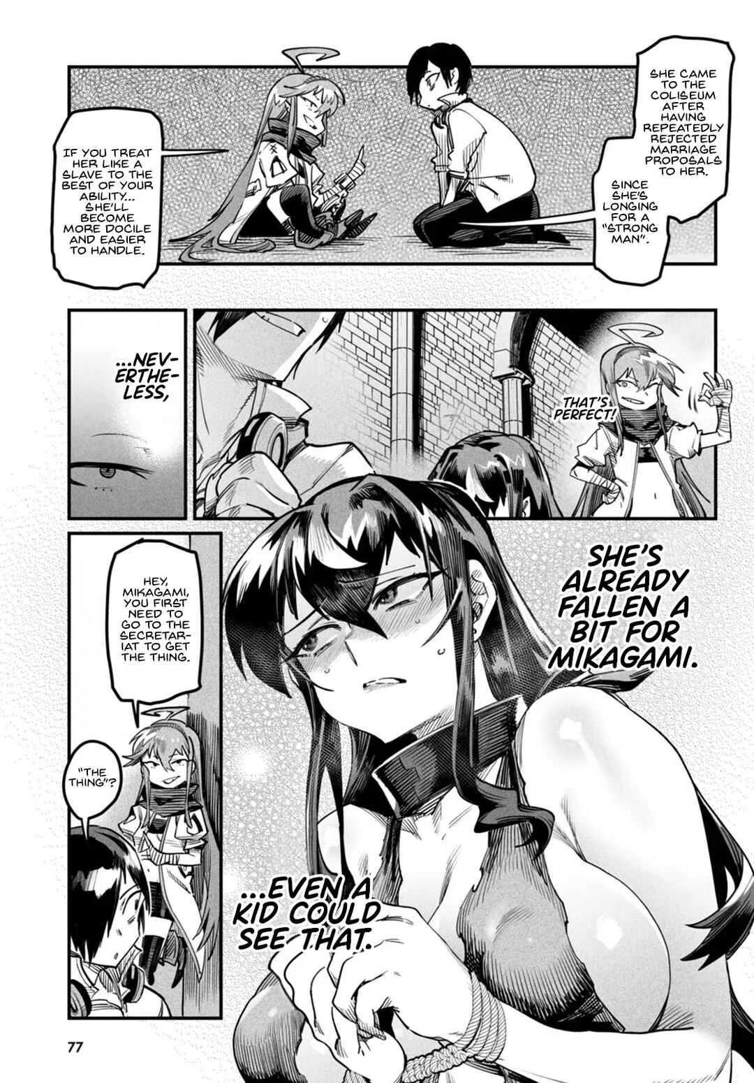 Tensei Coliseum: Saijaku Skill de Saikyou no Onna-tachi o Koryaku Shite Dorei Harem Tsukurimasu Chapter 3: Breeding For The First Time - Page 6
