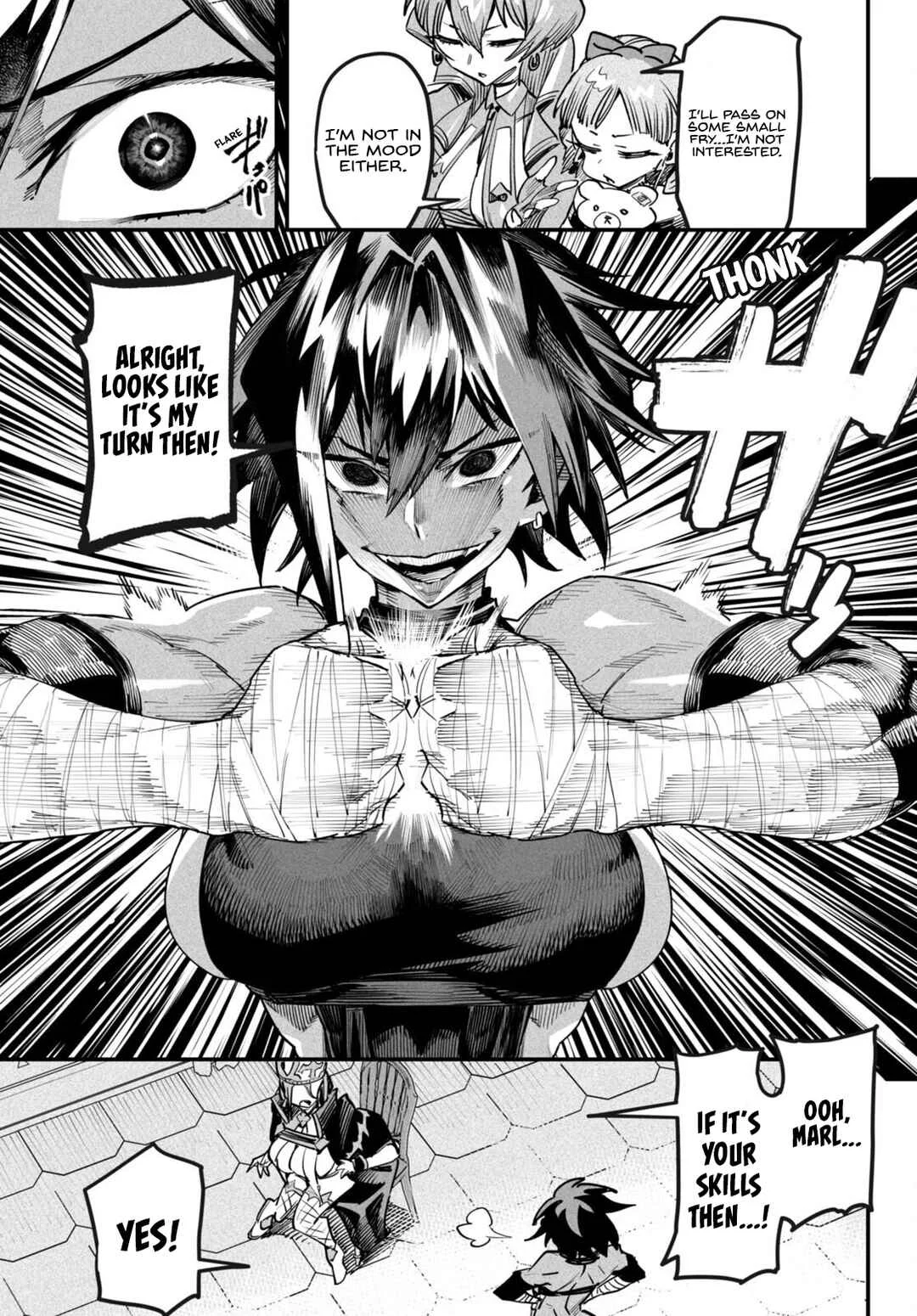 Tensei Coliseum: Saijaku Skill de Saikyou no Onna-tachi o Koryaku Shite Dorei Harem Tsukurimasu Chapter 4: The Lacking Four Heavenly Kings - Page 7