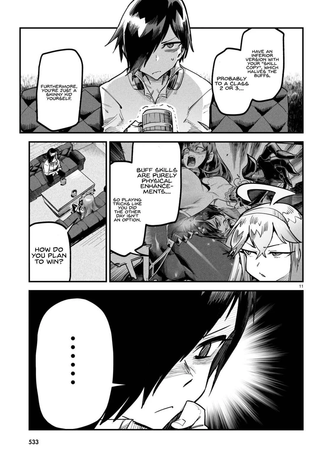 Tensei Coliseum: Saijaku Skill de Saikyou no Onna-tachi o Koryaku Shite Dorei Harem Tsukurimasu Chapter 4: The Lacking Four Heavenly Kings - Page 11