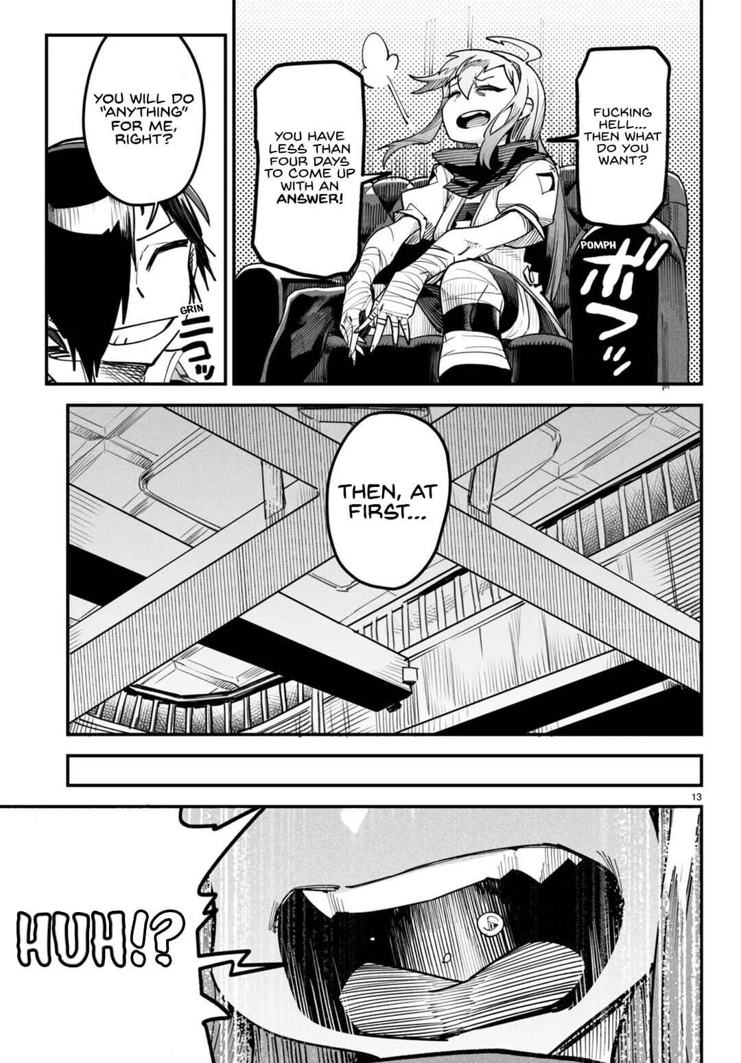 Tensei Coliseum: Saijaku Skill de Saikyou no Onna-tachi o Koryaku Shite Dorei Harem Tsukurimasu Chapter 4: The Lacking Four Heavenly Kings - Page 13