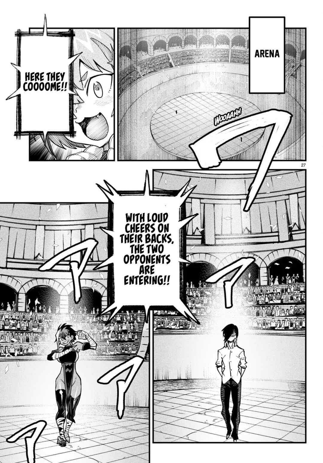 Tensei Coliseum: Saijaku Skill de Saikyou no Onna-tachi o Koryaku Shite Dorei Harem Tsukurimasu Chapter 4: The Lacking Four Heavenly Kings - Page 27