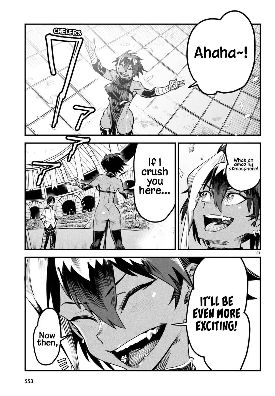 Tensei Coliseum: Saijaku Skill de Saikyou no Onna-tachi o Koryaku Shite Dorei Harem Tsukurimasu Chapter 4: The Lacking Four Heavenly Kings - Page 31