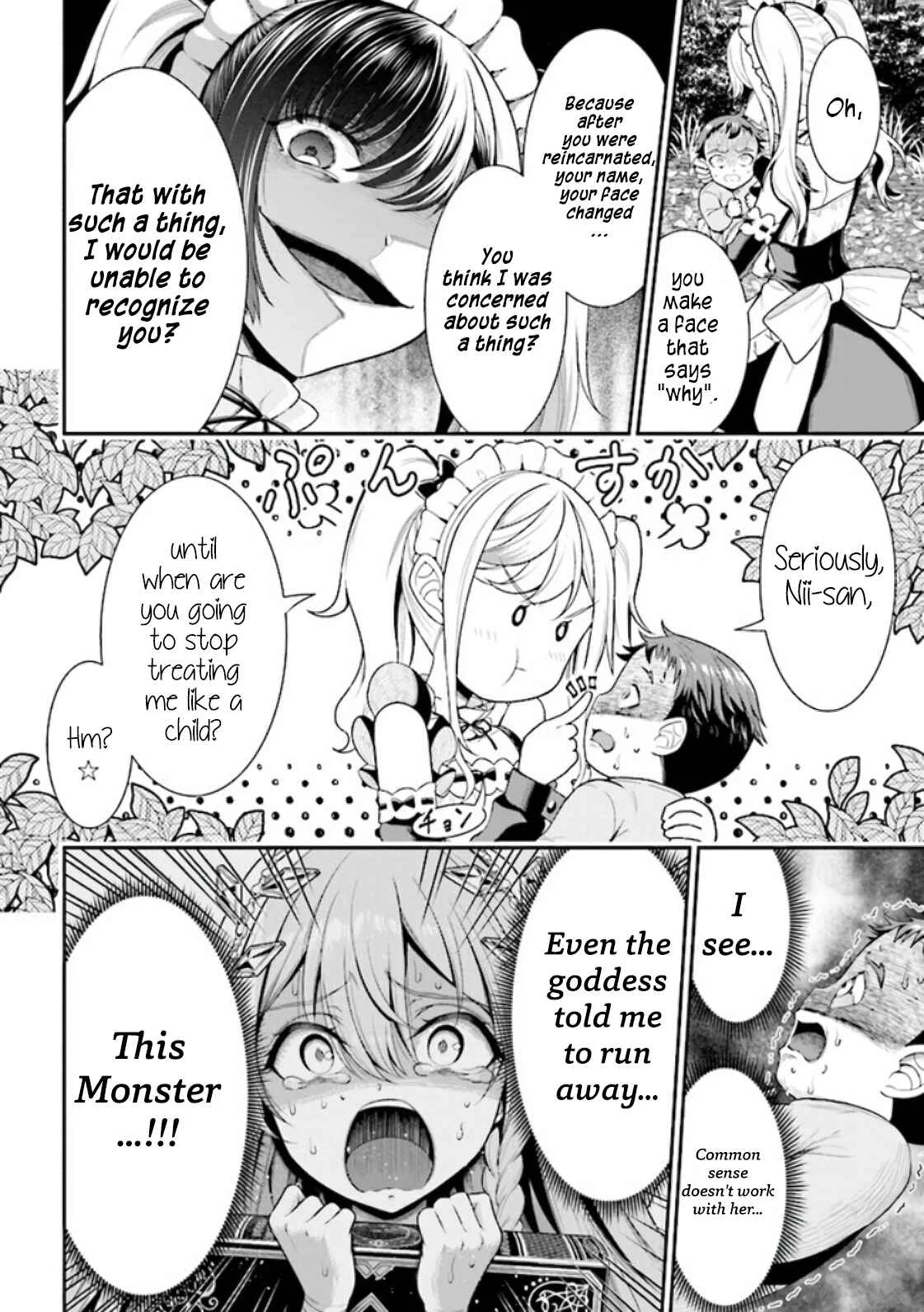 Tensei Gotoki de Nigerareru to demo, Niisan? Chapter 2.1: Struggle for Survival - Page 3