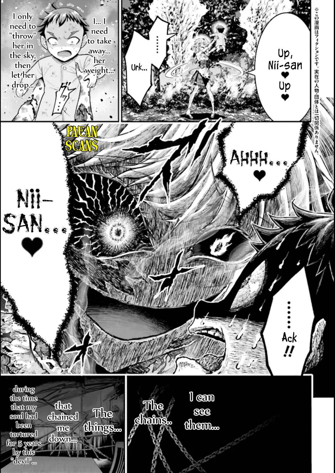 Tensei Gotoki de Nigerareru to demo, Niisan? Chapter 3.1: Spiritual Roost - Page 1